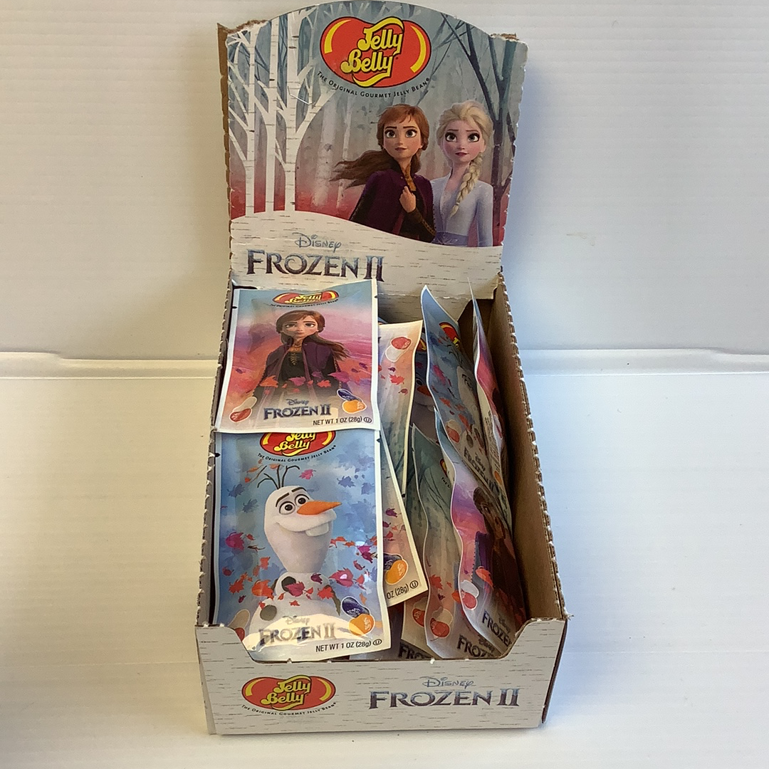 Frozen jelly bean box featuring Elsa and Anna characters for Nassau Candy 30748