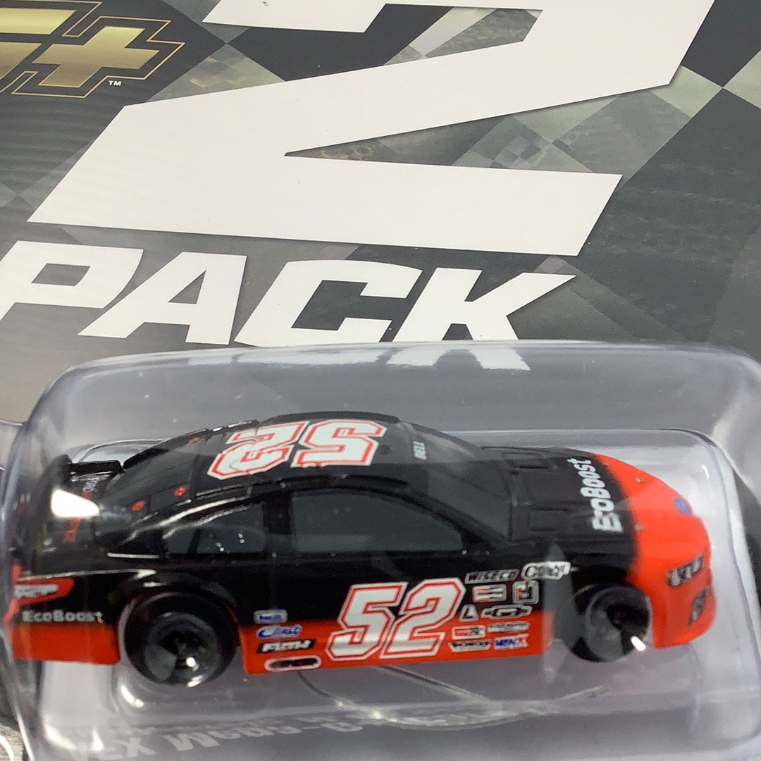 Black and red slot car race car with "EcoBoost" and "52" decals for AFX/Racemasters 22041