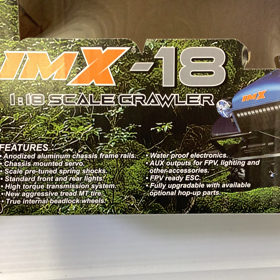 Scale crawler toy with detailed features and build options for IMX IMX25000