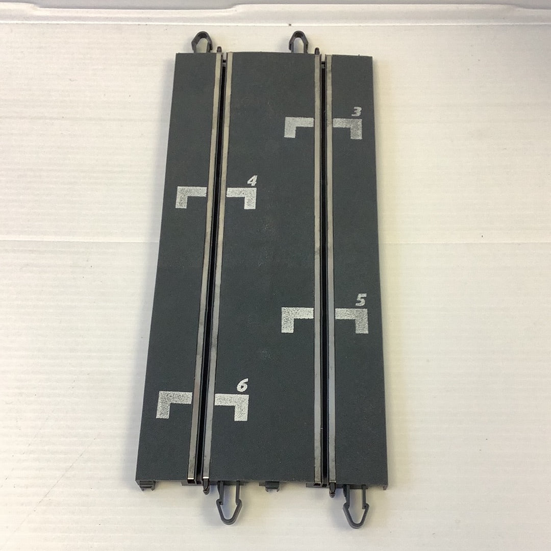 Black straight curtain track with numbered mounting points for curtain rods for SCX B02000X200(3456)