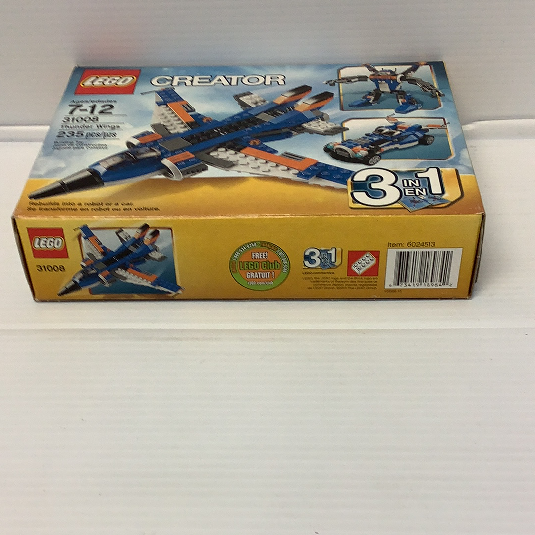 LEGO Creator Thunder Wings 31008 building set box
