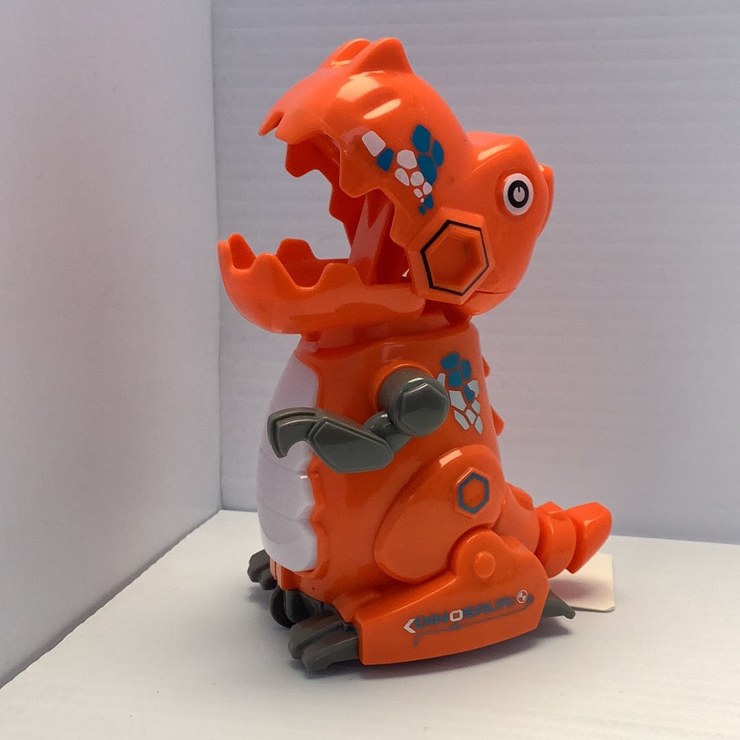 5.5” Push N Go Tyrannosaurus | 88508 | BVP-BVP-Orange 5.5” Push N Go Tyrannosaurus-ProTinkerToys