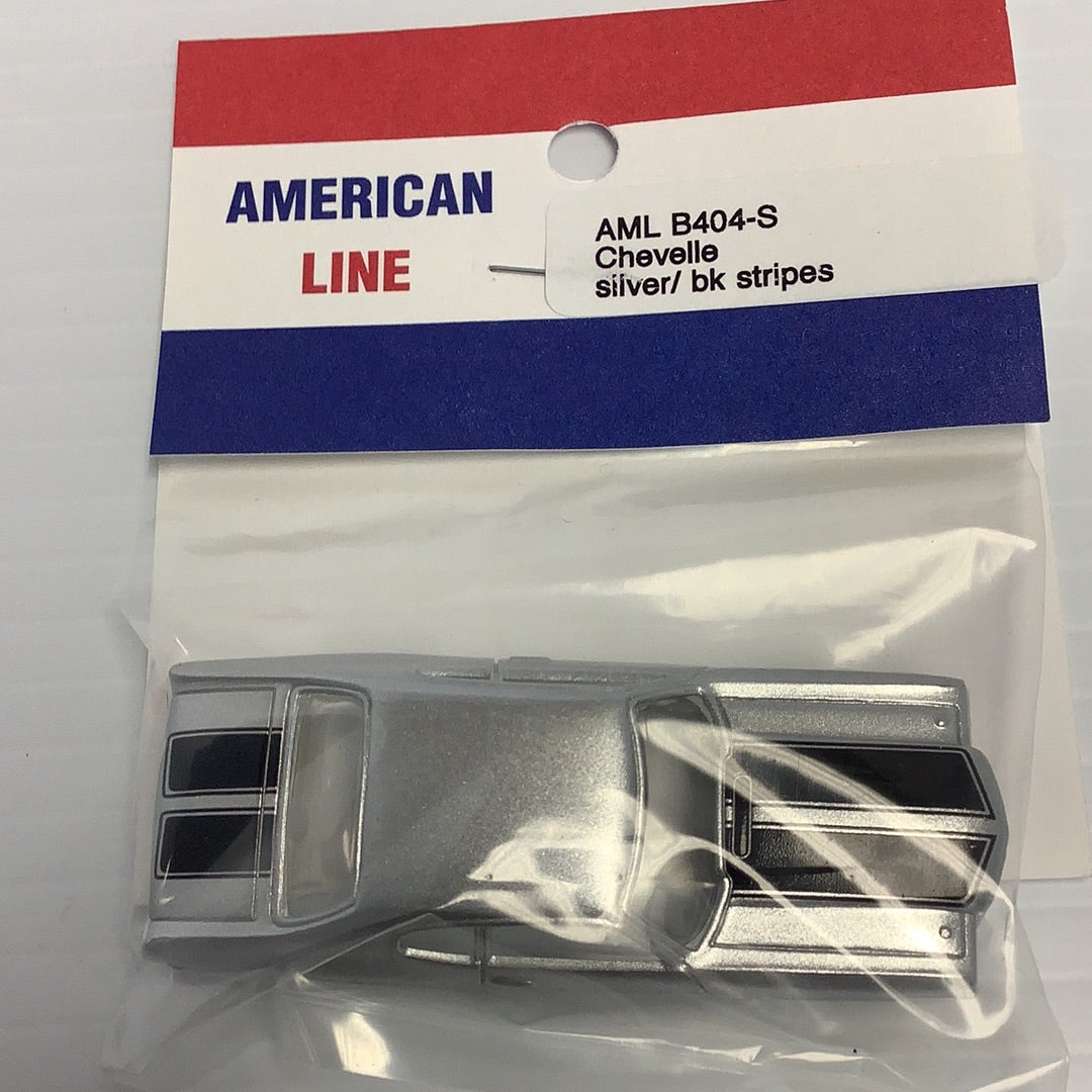 Chevelle | B404-4425 | American Line-American Line-K-Silver Bk Stripes-ProTinkerToys