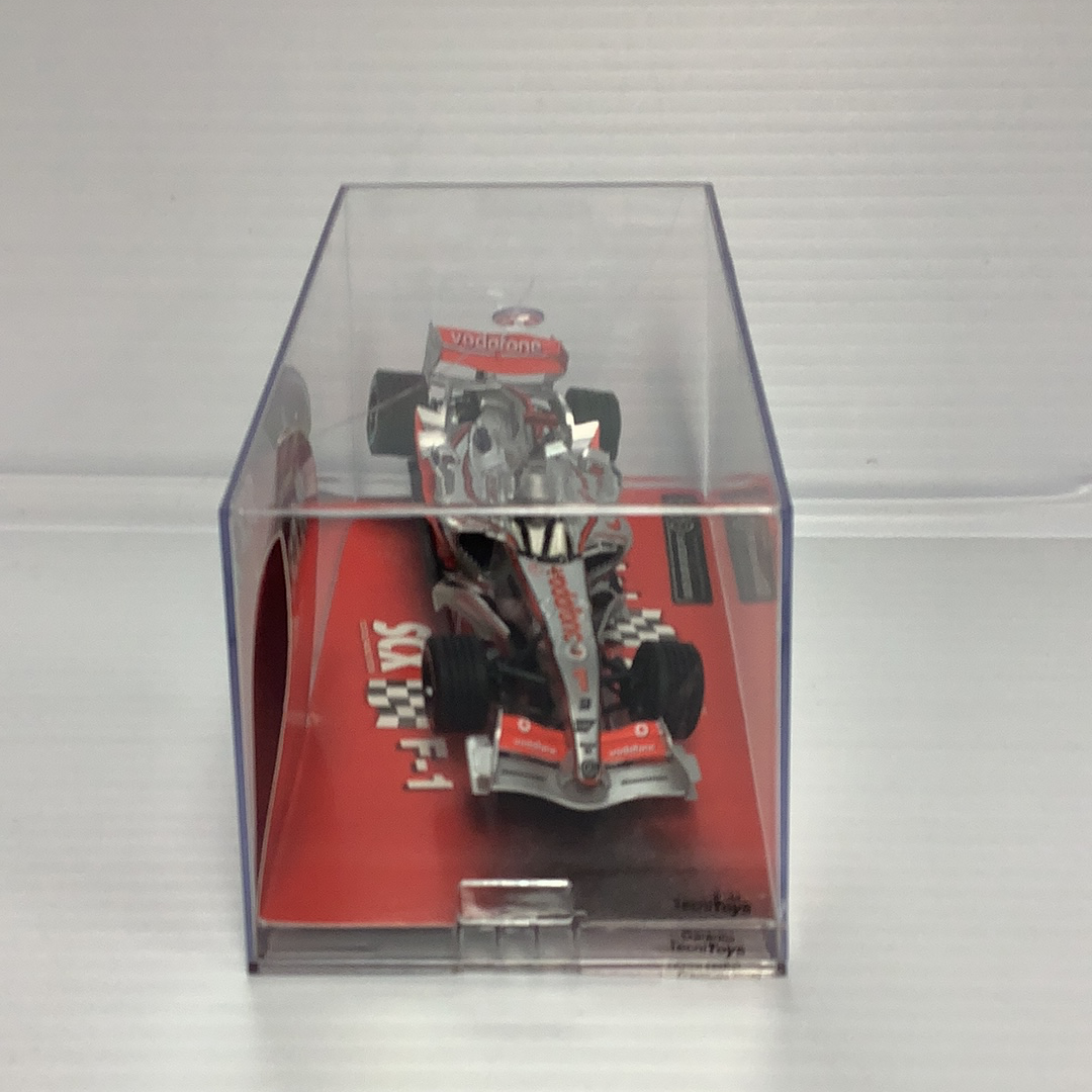 Slot car model of Vodafone McLaren Mercedes MP4-22 F-1 race car for SCX 62570