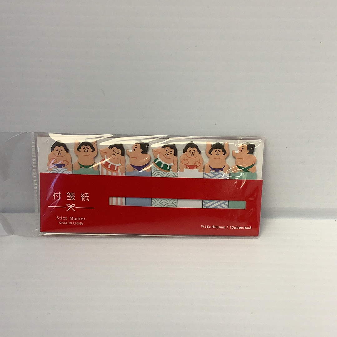 Assorted character sticky notes in a clear plastic package for BC USA 39567, package view, product view 4