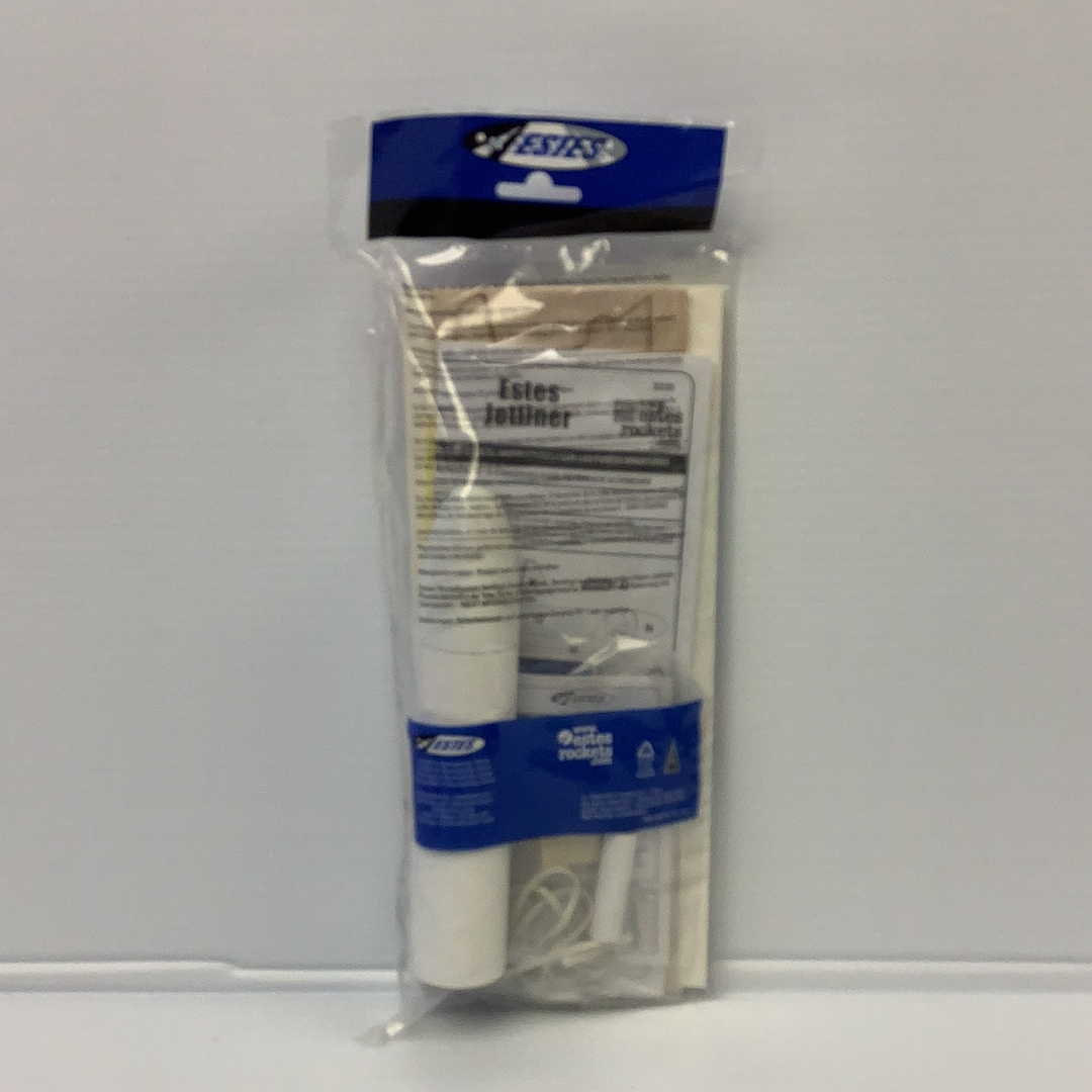 Estes Jetliner Flying Model Rocket Kit 3230, package or accessory view