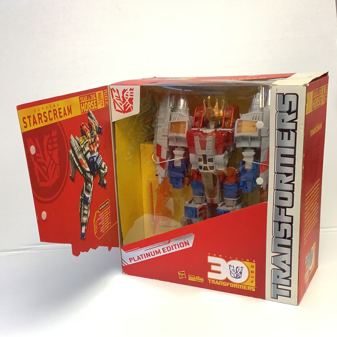 Action figure box set: Supreme Starscream, Year of the Horse, Transformers for RJCollection