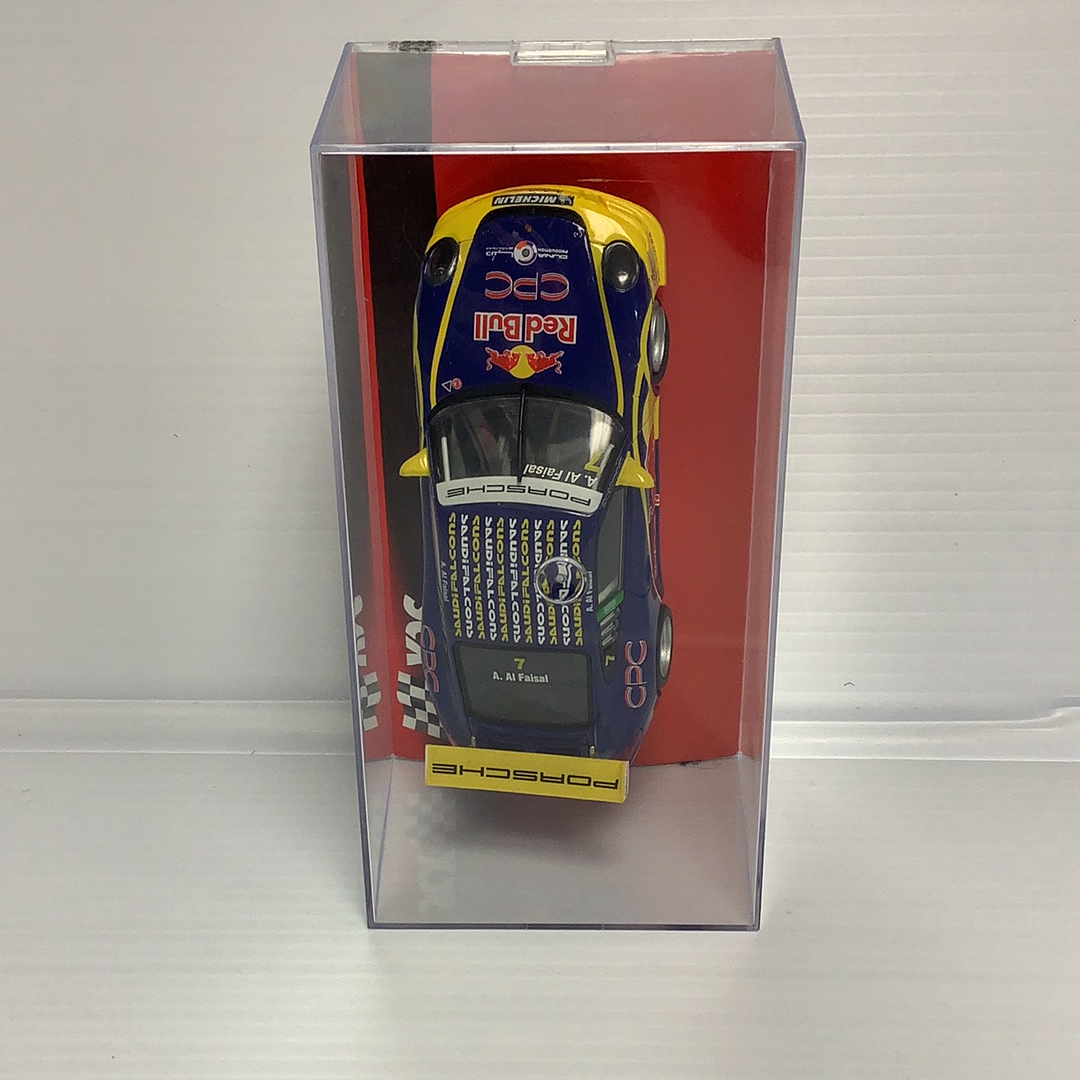 Red Bull themed Porsche 911 GT3 Cup scale model in box for SCX A10119X3U0