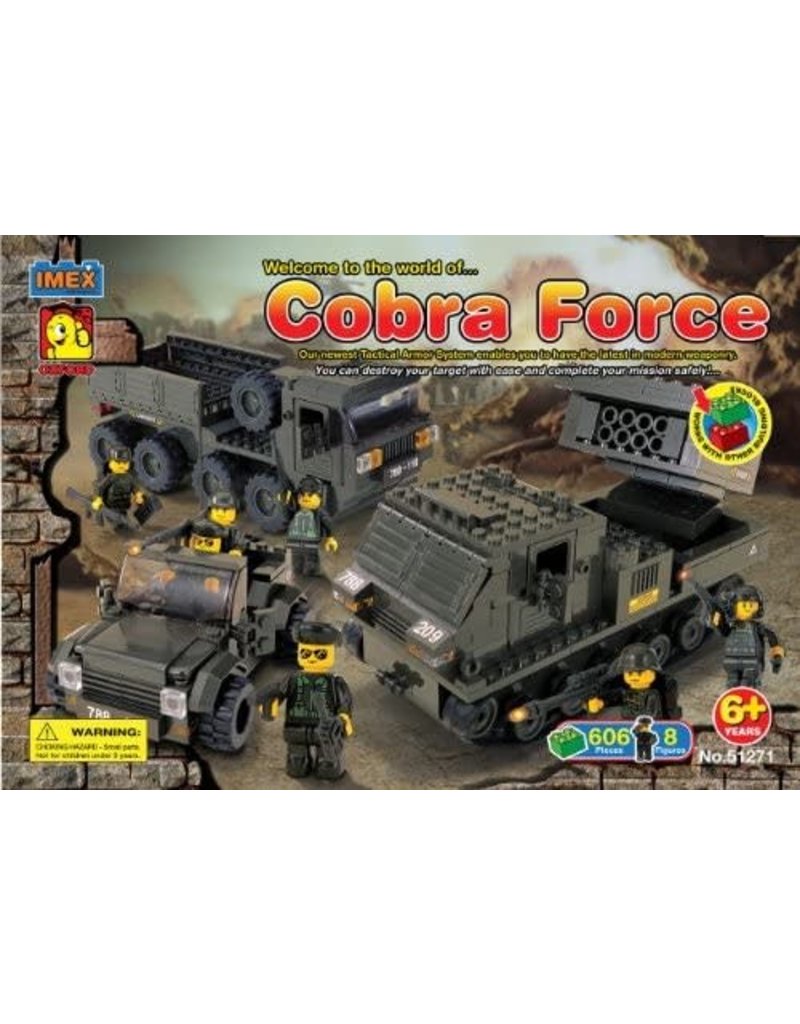 Modular military vehicle set featuring multiple tactical units for building and play for Oxford OXF51271