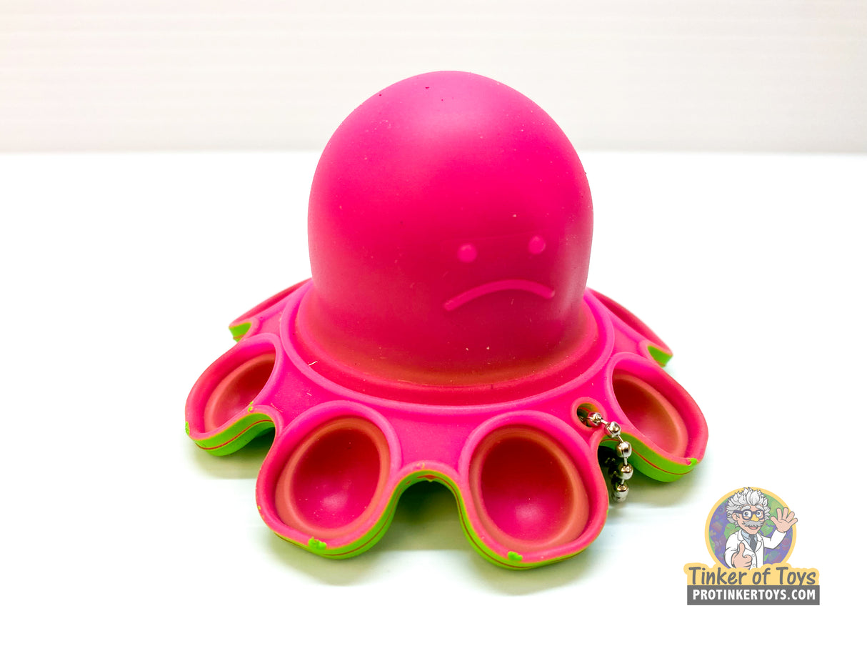 Inside Out Pop Octopus | 88782 | BVP-BVP-Green/Pink-ProTinkerToys