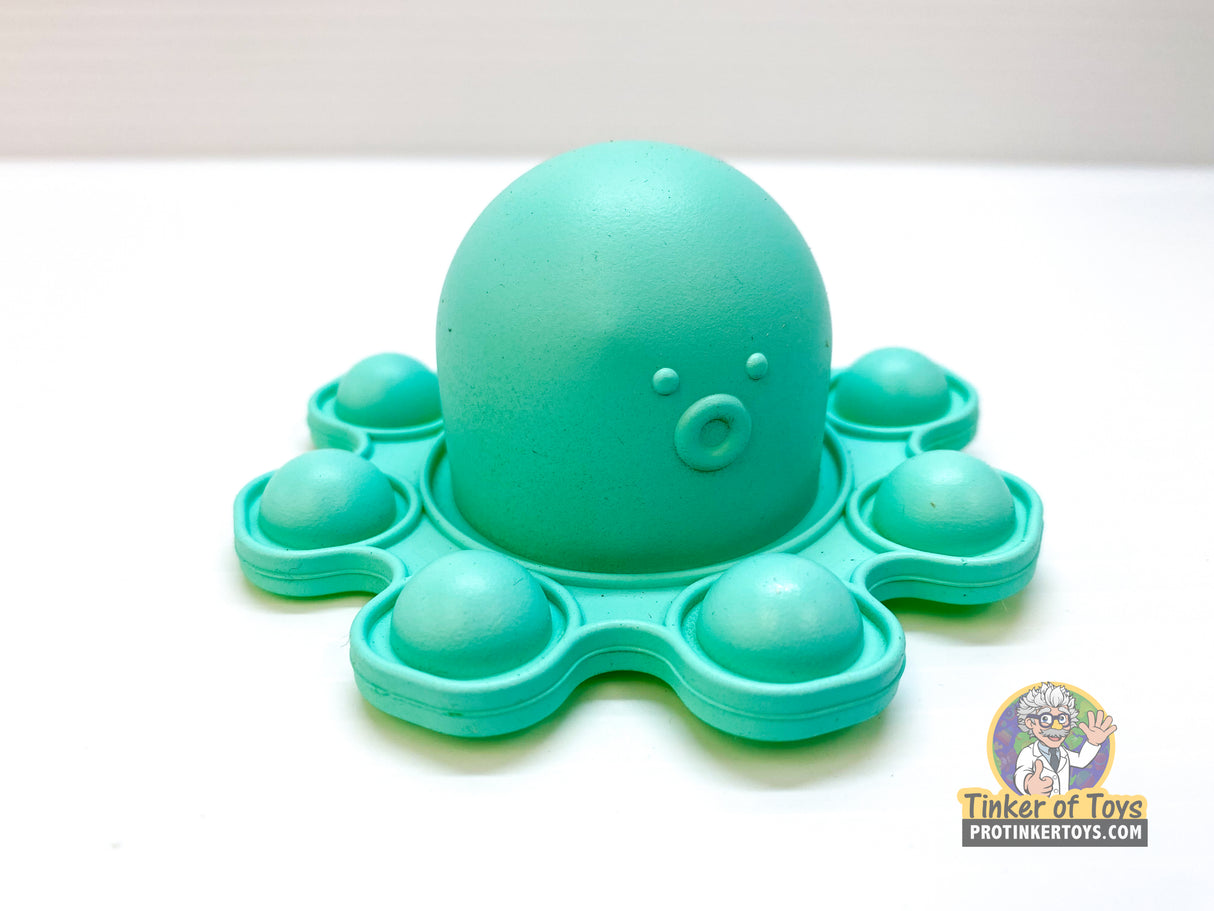 Inside Out Pop Octopus | 88782 | BVP-BVP-Teal/Purple-ProTinkerToys