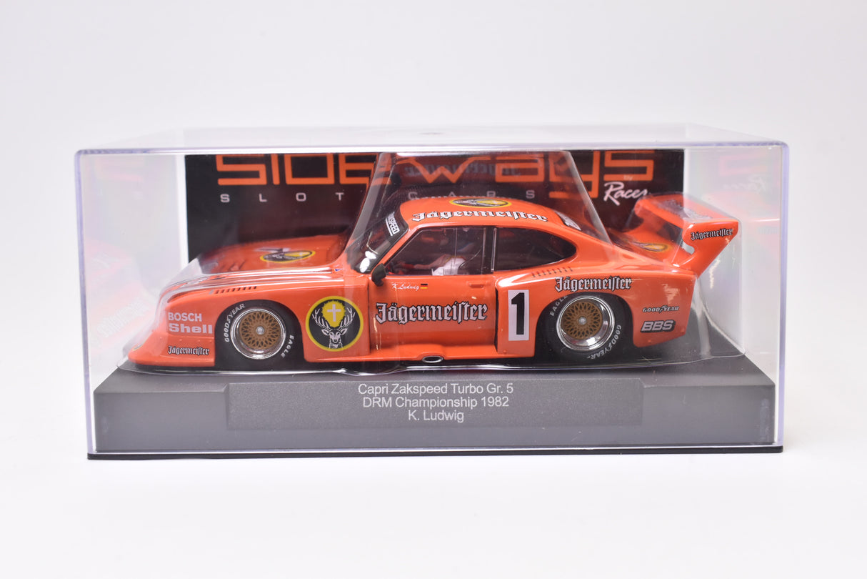 Jaegermeister Capri Zakspeed Gr.5 DRM 1982 1:32 Slot Car | SW29 | Sideways