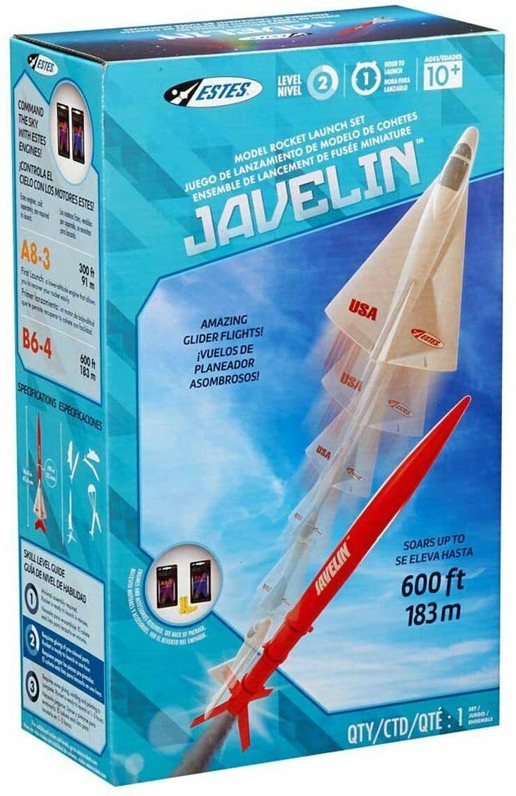 Rocket model launch set with rockets and glider for outdoor fun for Estes 1436