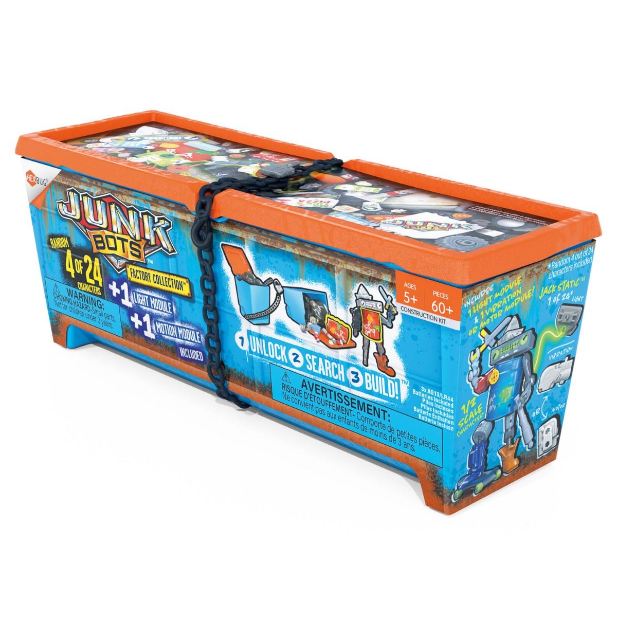 Building set: Industrial dumpster for JunkBots construction play for HexBug 430-7680