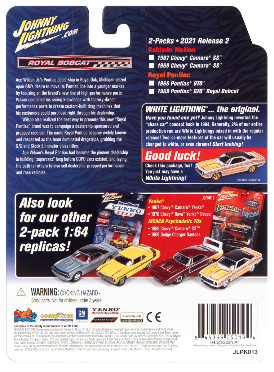 Die Cast 2-pack - 2021 Release 2 | JLPK013 | Johnny Lightning