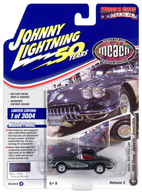 Assortment Johnny Lightning 50 Year Muscle Cars U.S.A | A & B | JLMC021 | Johnny Lightning Die Cast