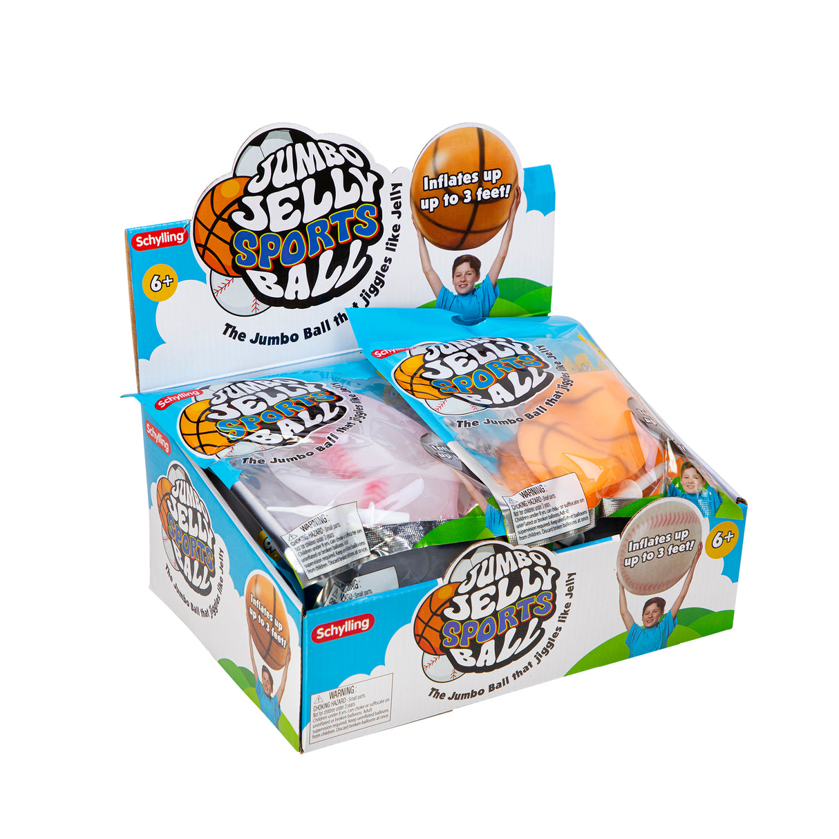 Jumbo Jelly Sports Ball | SBALL | Schylling