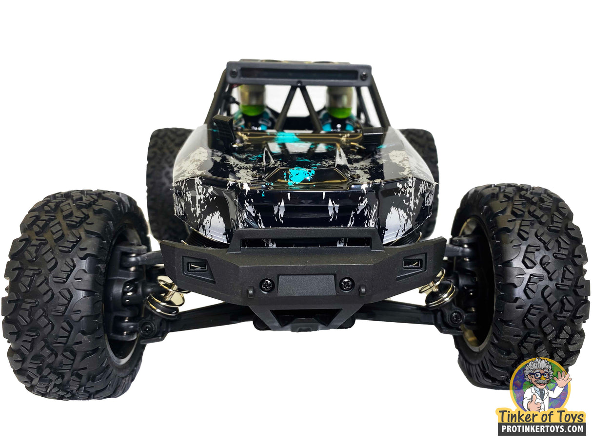 Black desert truck RC crawler with large off-road tires for IMEX IMX19030