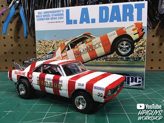 L.A. Dart Wheelstander 1:25 Scale Model Kit | MPC974 | MPC Model
