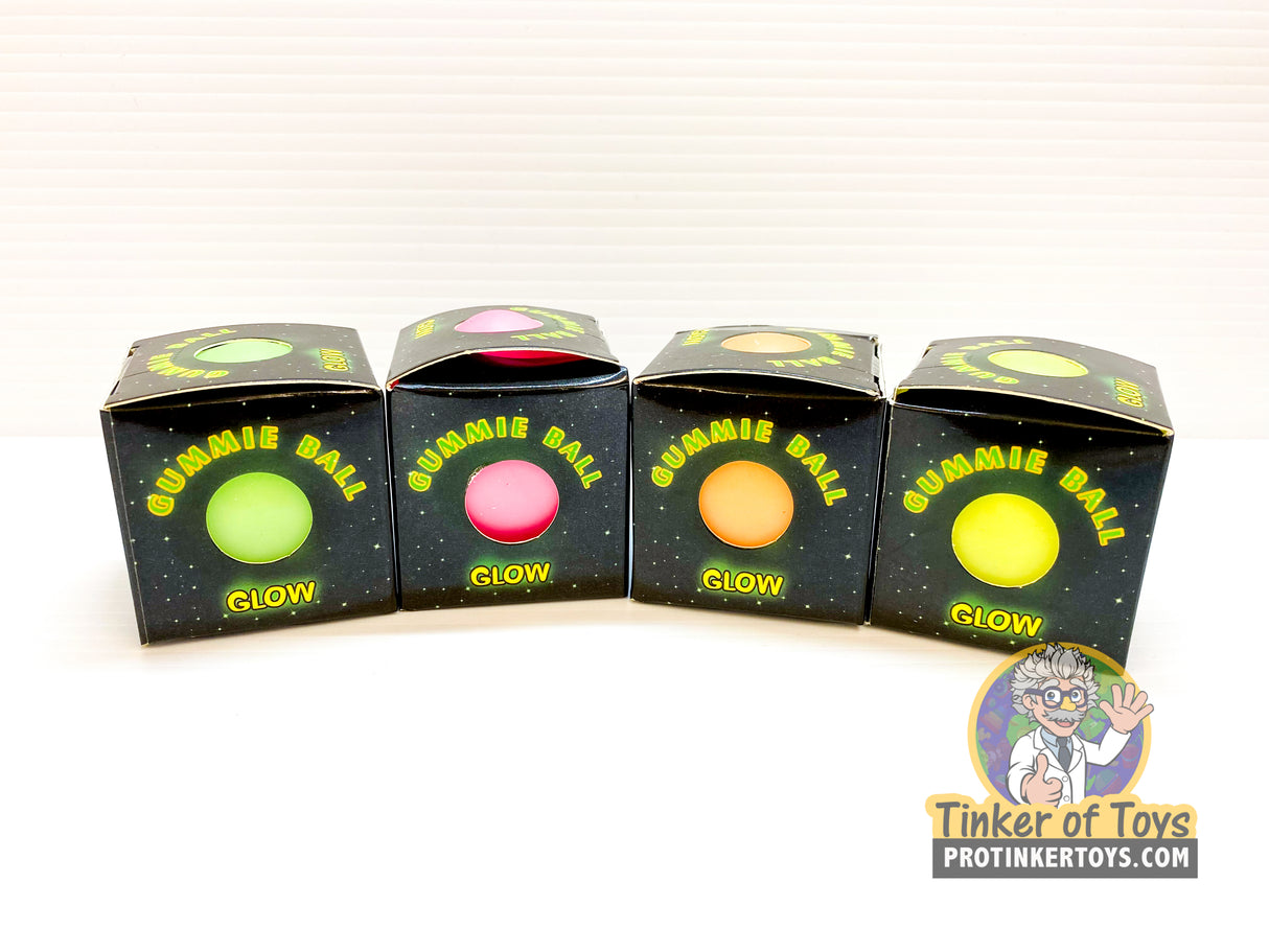 Luminous Tofu Ball - Glow In The Dark | 88718 | BVP-BVP-1 Of Each Color-ProTinkerToys