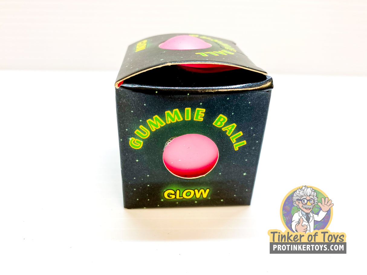 Luminous Tofu Ball - Glow In The Dark | 88718 | BVP-BVP-Pink-ProTinkerToys