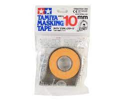Yellow masking tape roll, 10mm width, for model painting for Tamiya Paints TAM87031