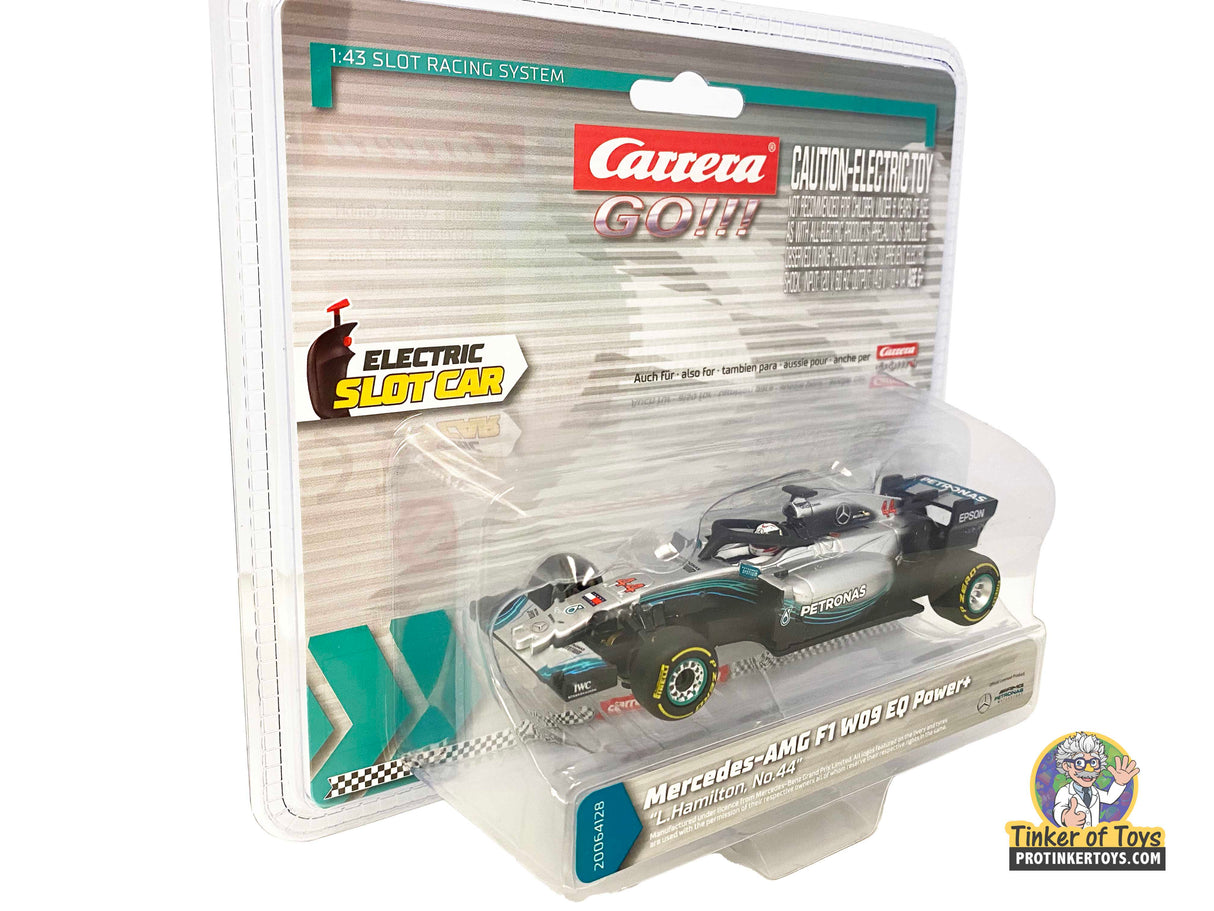 Slot car set: Mercedes-AMG F1 W09 EQ Power+ race car for Carrera Go 20064128