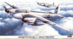 Silver warplane in flight against a cloudy sky for Hasegawa 00159