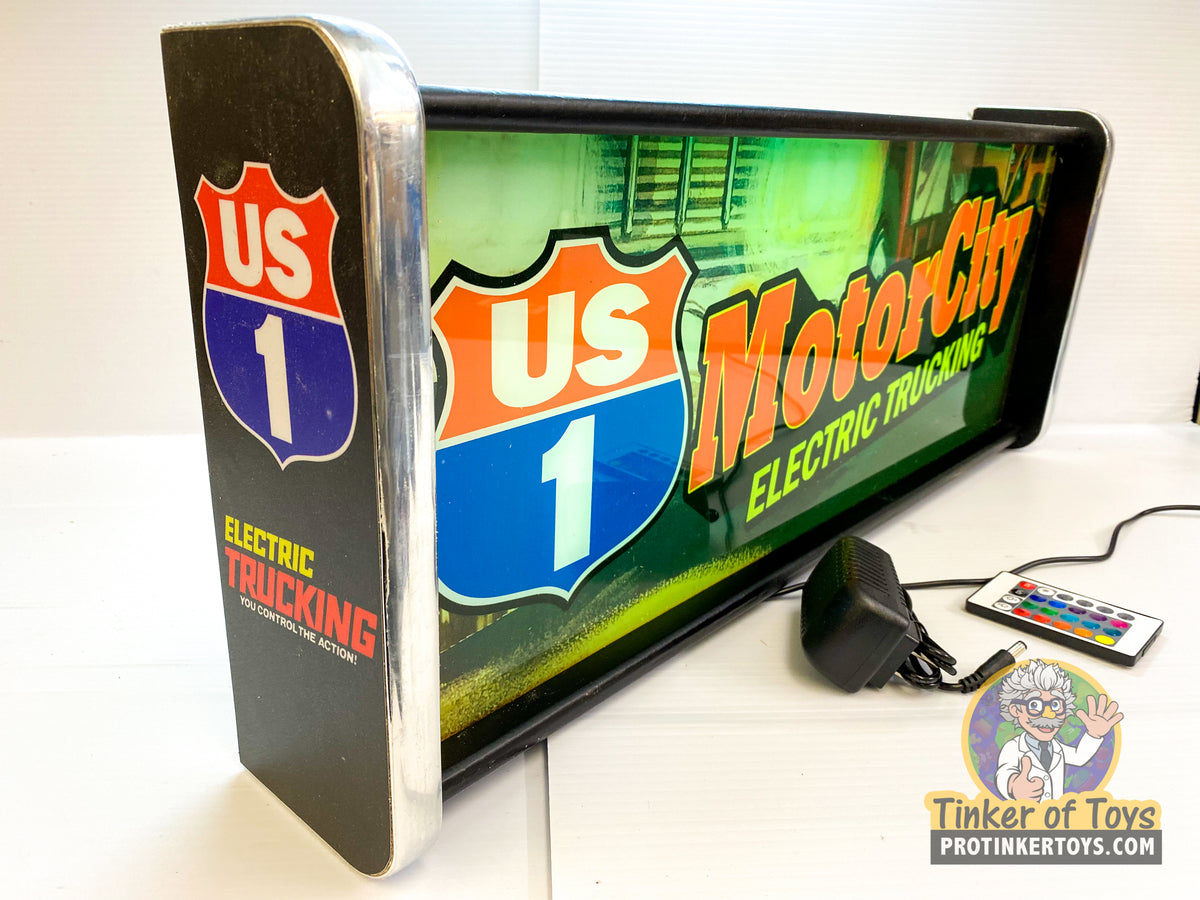 Motor City Electric Trucking US1 Light Up Display Sign