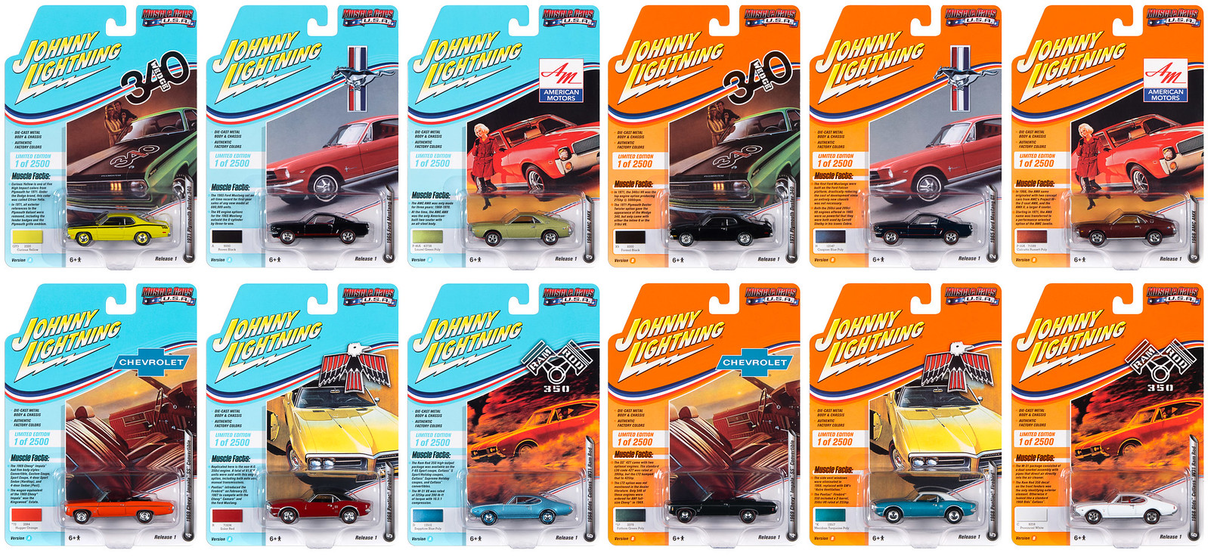 Muscle Cars USA Assotment | JLMC022 | Defectives Johnnny Lighting