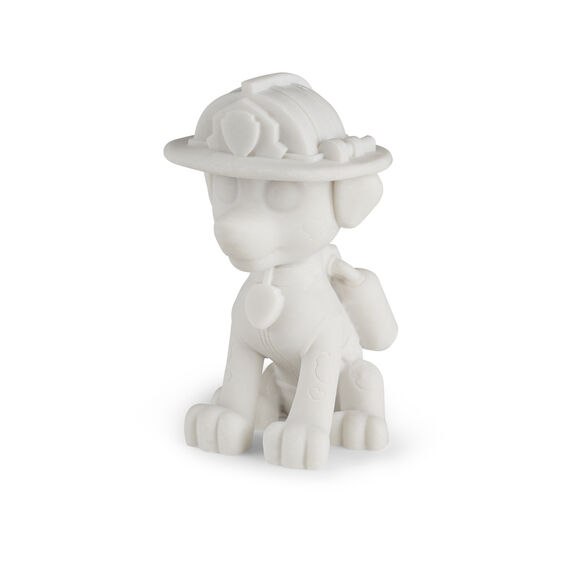 Figurine of a puppy wearing a hat, part of a craft kit for Melissa and Doug 33265