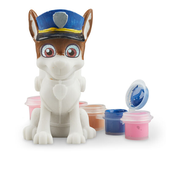 Puppy figurine craft kit with paint pots and supplies for Melissa and Doug 33265