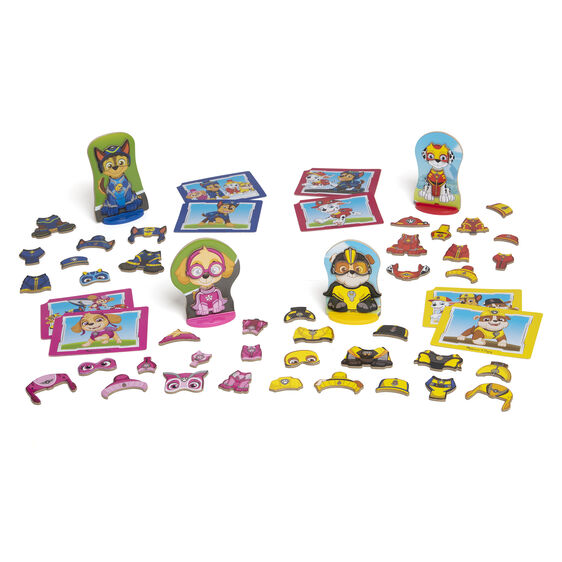 Paw Patrol magnetic play set with characters and accessories for pretend play for Melissa and Doug 33267