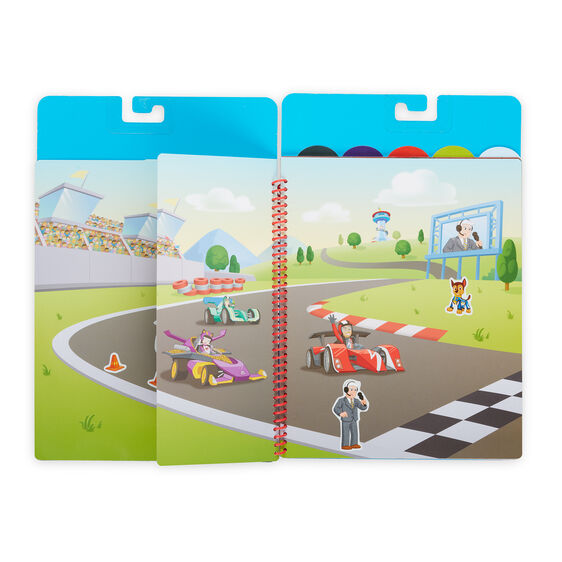 Paw Patrol sticker flip-flap pad with characters and play scenes for Melissa and Doug 33253