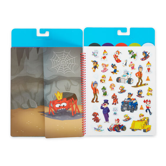 Paw Patrol sticker book with flip-flap scene for play for Melissa and Doug 33253