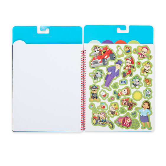 Paw Patrol sticker pad with characters and vehicles for kids' activities for Melissa and Doug 33255