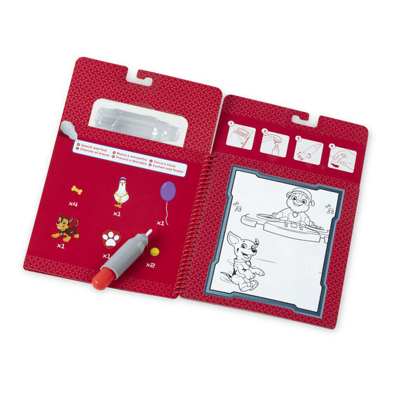 Water coloring book for Marshall: coloring pages and markers for Melissa and Doug 33252