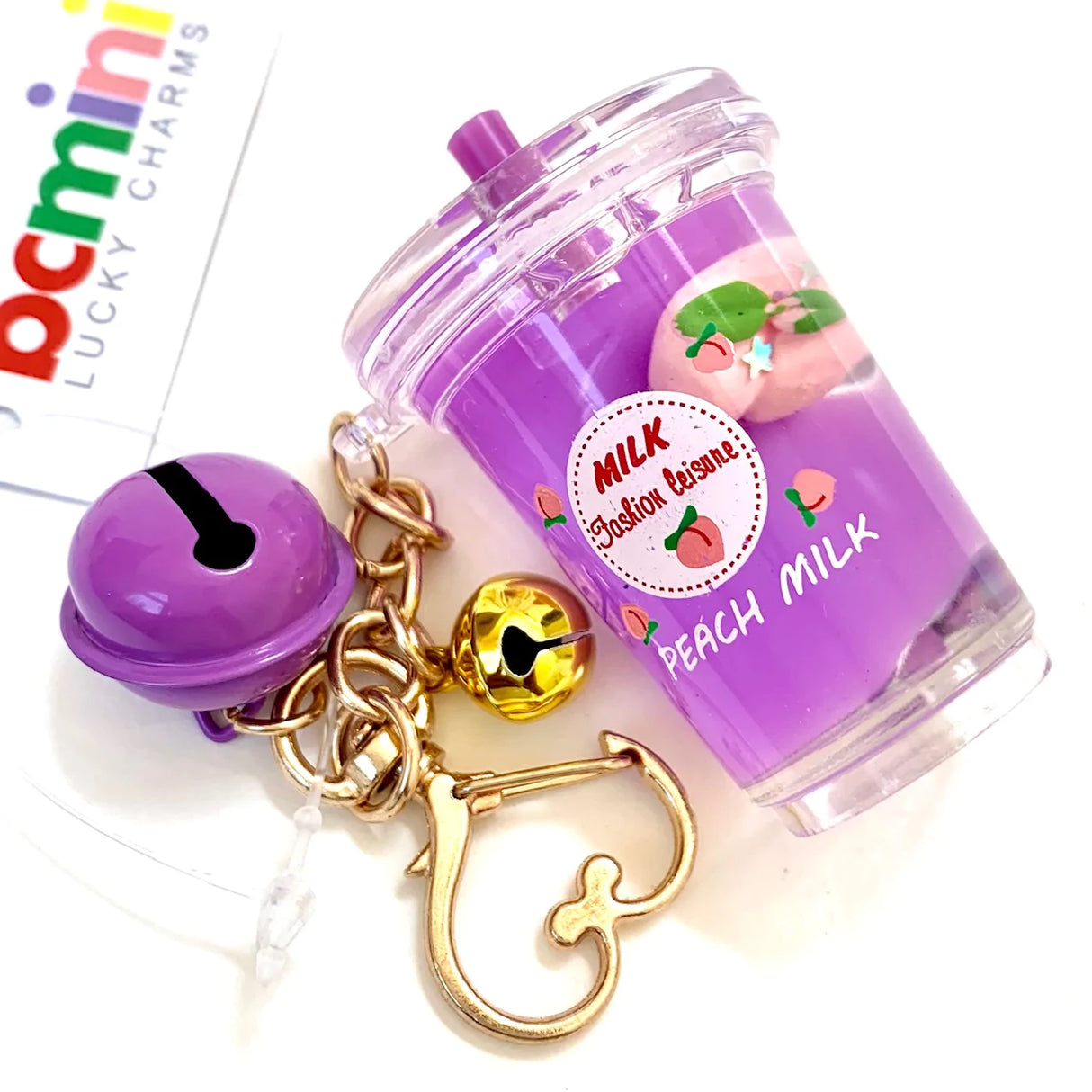 Peach Milk Floaty Key Charm | 12065 | BCmini