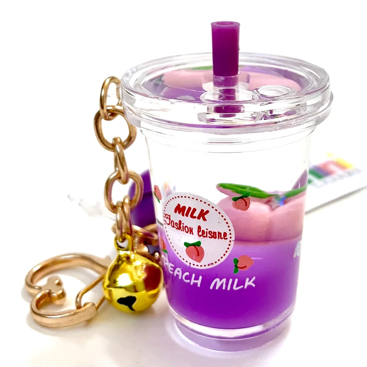 Peach Milk Floaty Key Charm | 12065 | BCmini