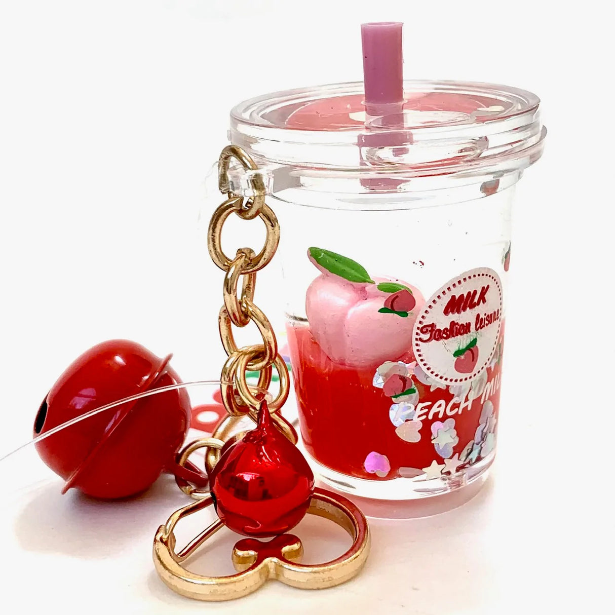 Peach Milk Floaty Key Charm | 12065 | BCmini