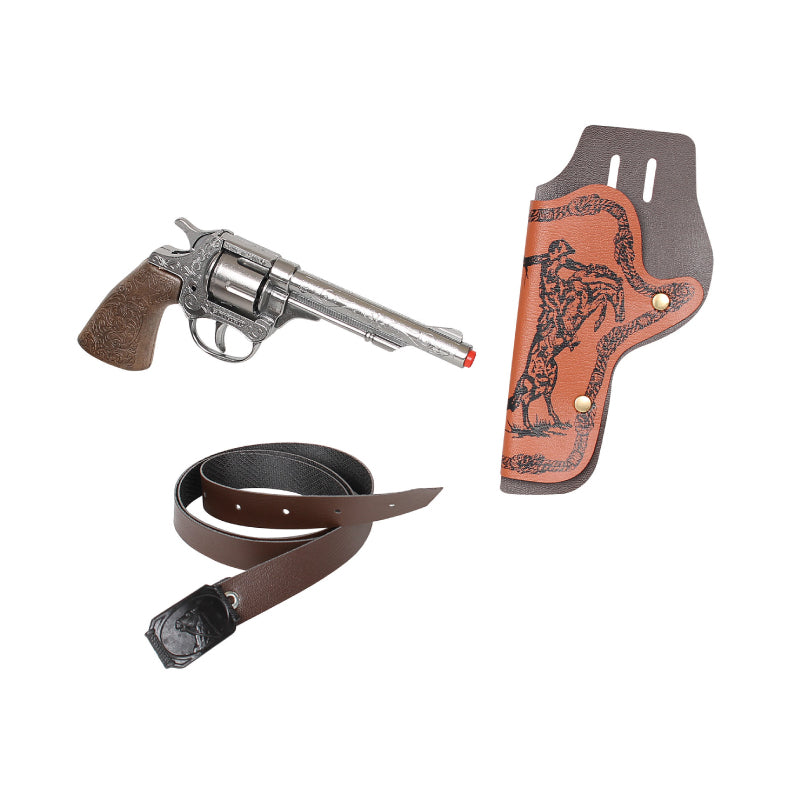 Cowboy Wild West Die-Cast Metal Holster and Belt | 201/0 | Gonher