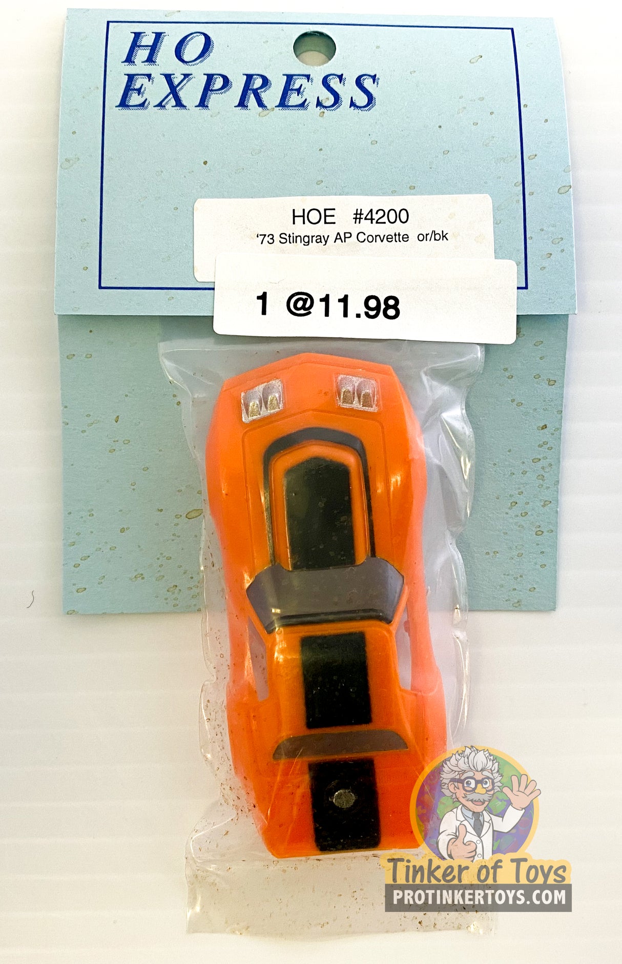 A/P Corvette | HOE | HO Express-American Line-K-Orange/Black Stripe-ProTinkerToys