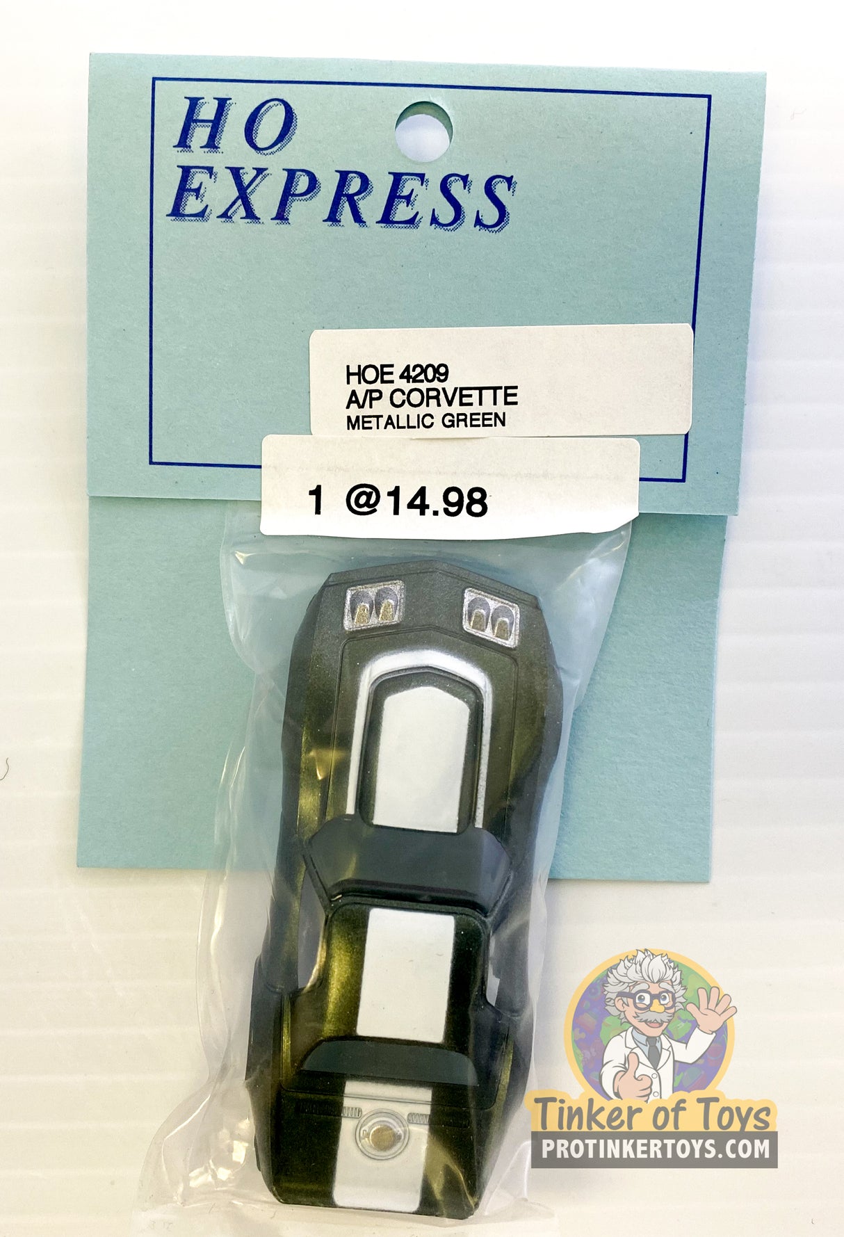 A/P Corvette | HOE | HO Express-American Line-K-Green/White Stripe-ProTinkerToys