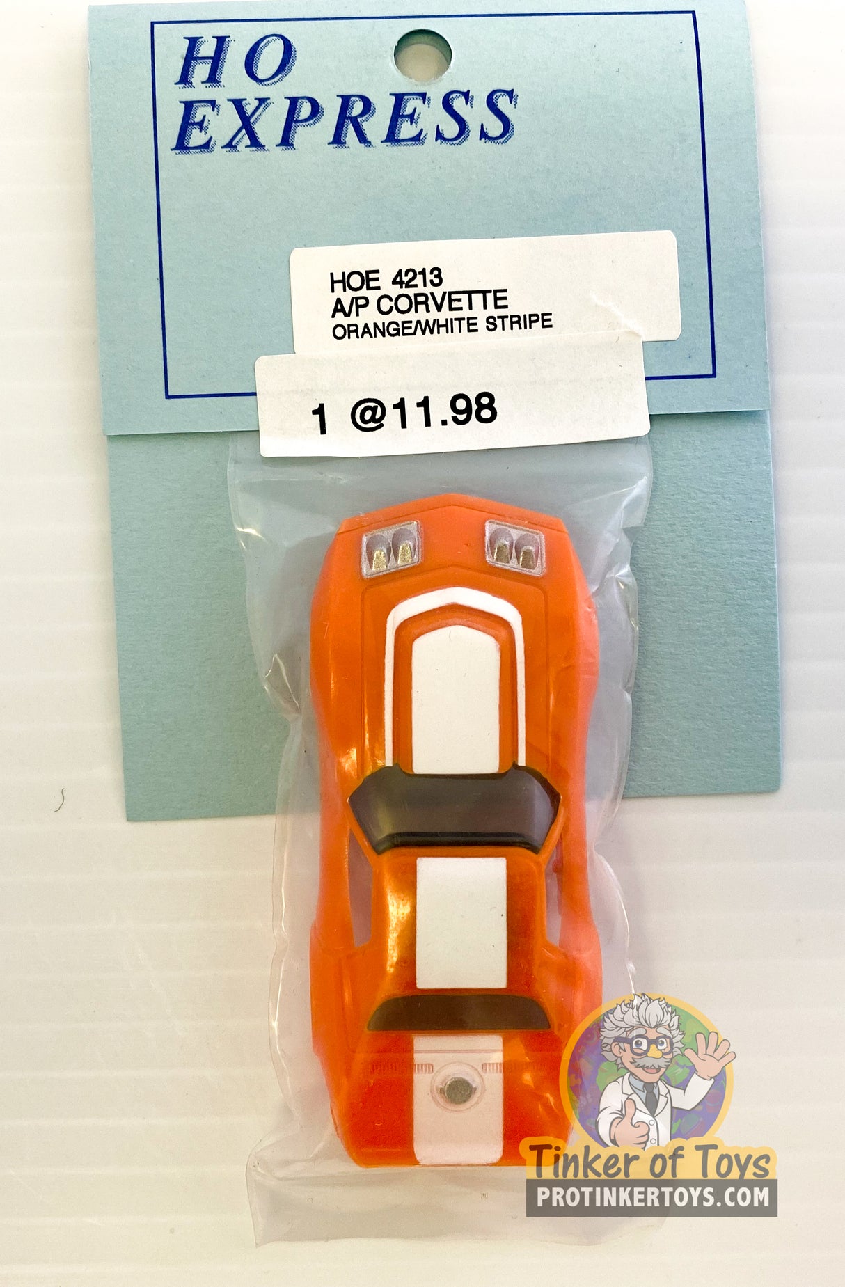 A/P Corvette | HOE | HO Express-American Line-K-Orange/White Stripe-ProTinkerToys