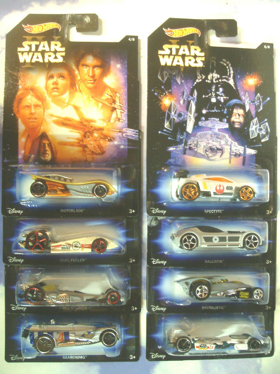 Star Wars 2014 1 - 8 by Hot Wheels