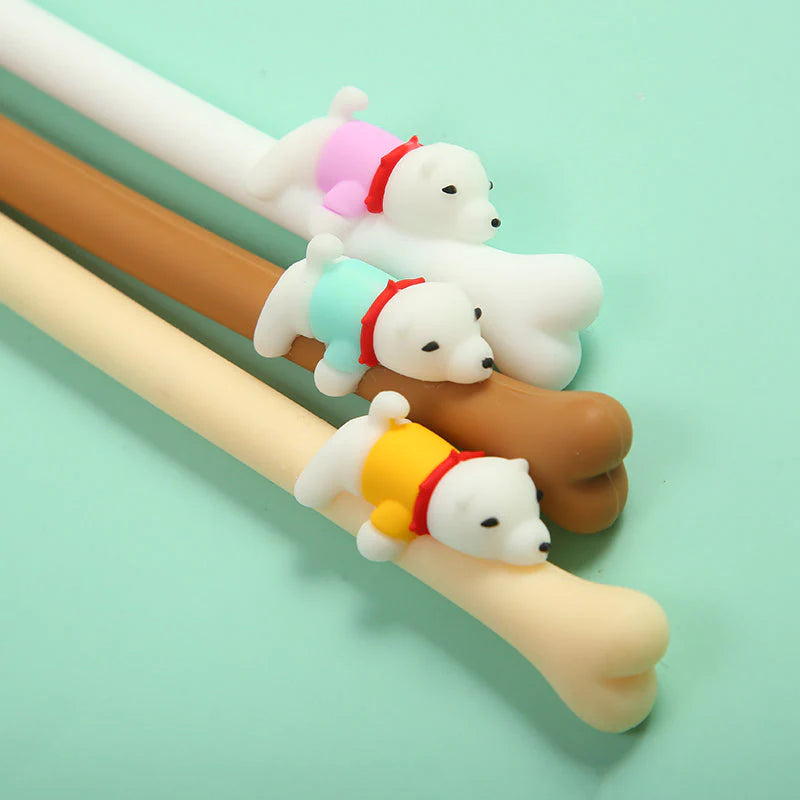 Puppy Bone Wiggle Gel Pen | 22390 | BC Mini