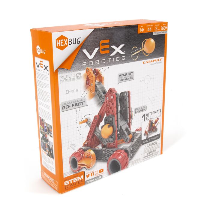 VEX Robotics catapult kit with launch mechanism and instructions for HexBug 406-6232