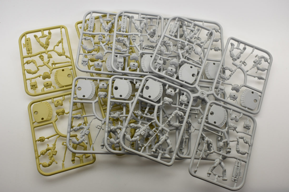 RoboGear Trooper Sprue (4 Figures) | 6014 | Robogear