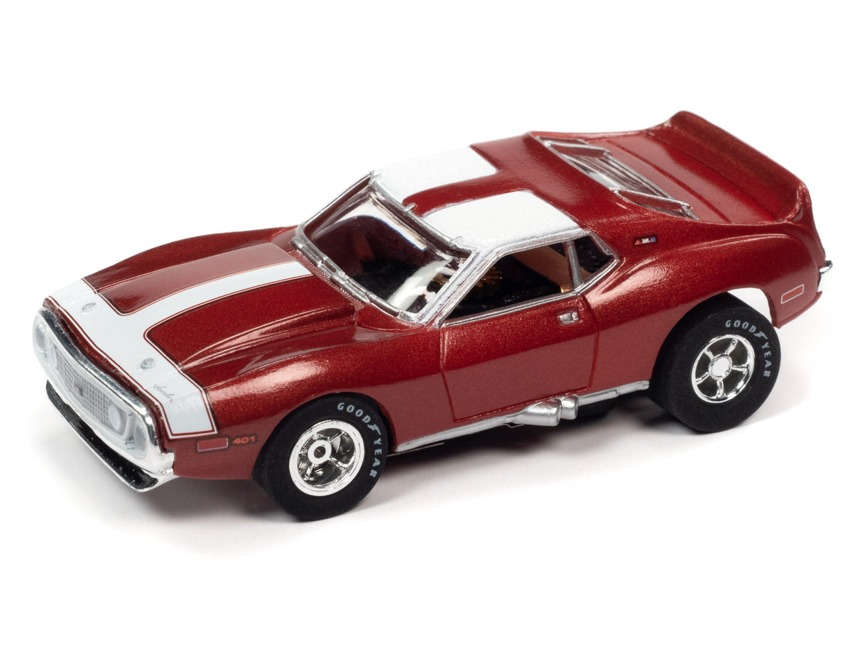 - X-Traction - Release 35 | SC373 | Auto World-Auto World-1971 AMC Javelin AMX - Red-ProTinkerToys