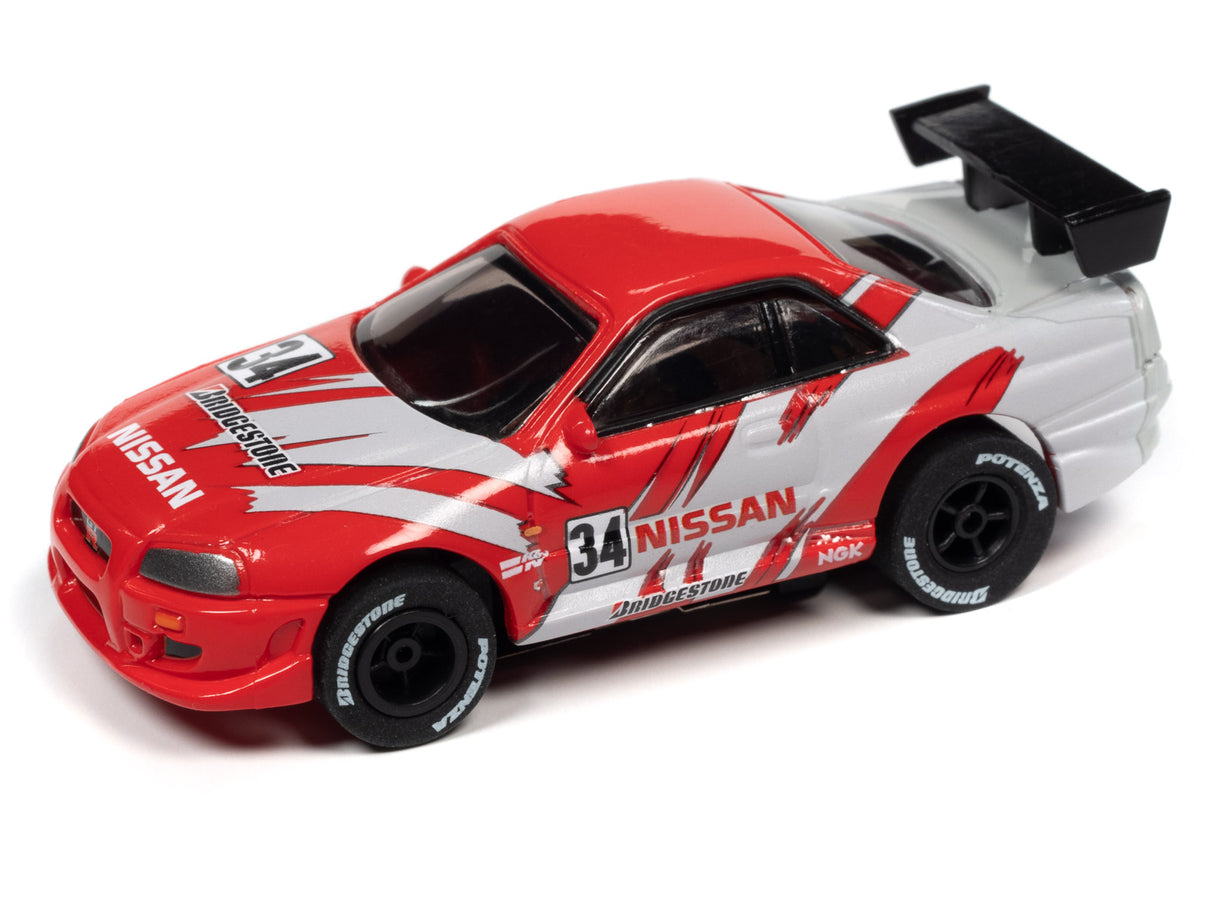 Import Heat - X-Traction - Release 29 | SC378 | Auto World-Auto World-1999 Nissan Skyline GTR - Red/White-ProTinkerToys